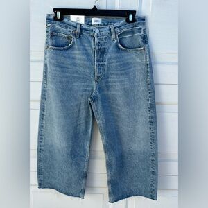 Citizens of Humanity Premium Vintage Ayla raw hem Wide Leg Jean Size 30